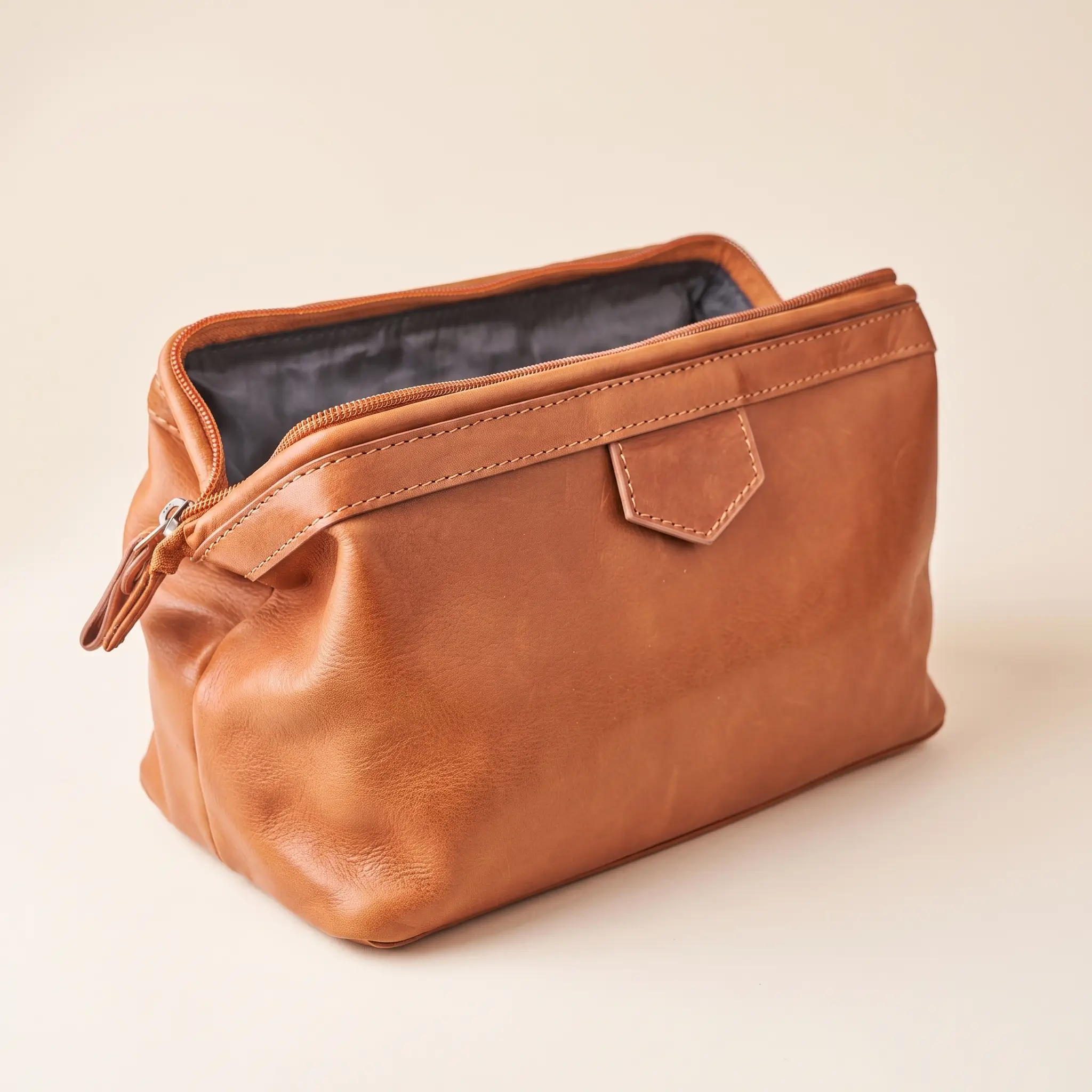 Leather Washbag